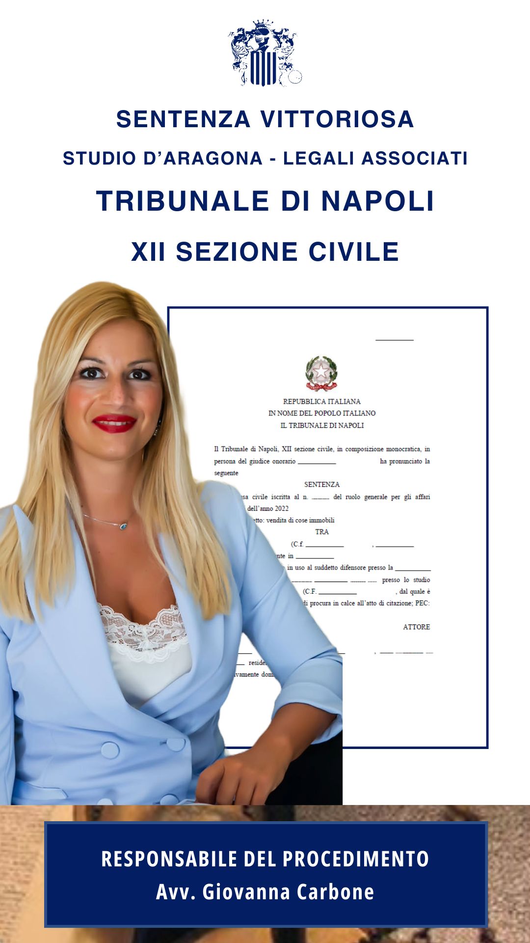 IL VENDITORE NON PUÒ TRATTENERE LA CAPARRA PER IL SOLO MANCATO RISPETTO DEL TERMINE FISSATO PER IL ROGITO SE QUESTO NON È ESSENZIALE – SENTENZA VITTORIOSA STUDIO D’ARAGONA – LEGALI ASSOCIATI – LUGLIO 2026.