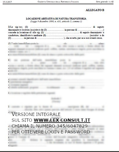 scaricare contratto di affitto transitorio si puo